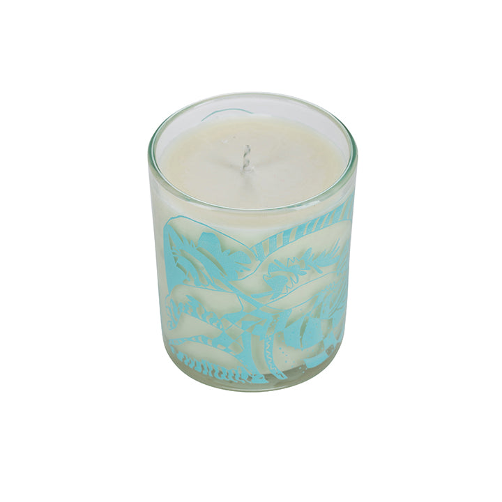 Arthouse Unlimited - The Wave Plant Wax Candle (Black Pomegranate Splash)