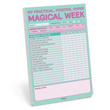 Manifest Magical Week Notepads /Sticky Notes