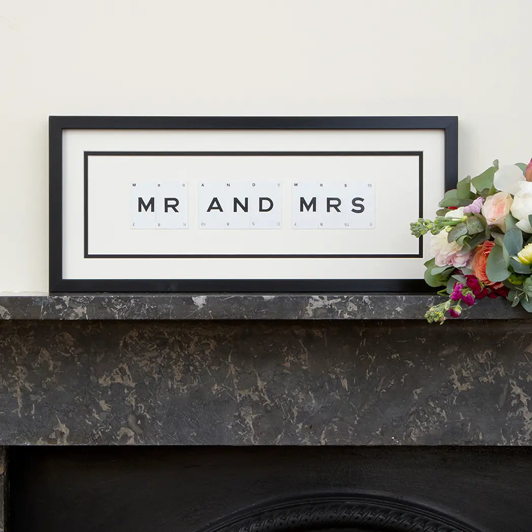 Mr and Mrs Wall Art