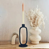 Textured White Double Ceramic Vase D15 H20.2cm