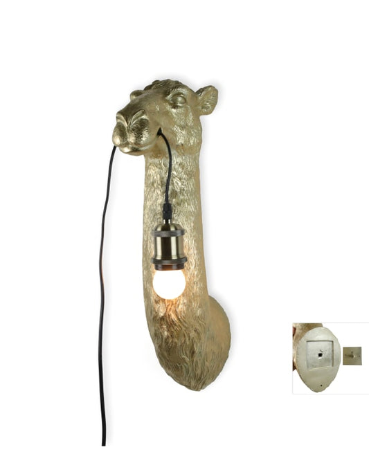Camel Head Wall Lamp