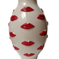 Lips Vase Red