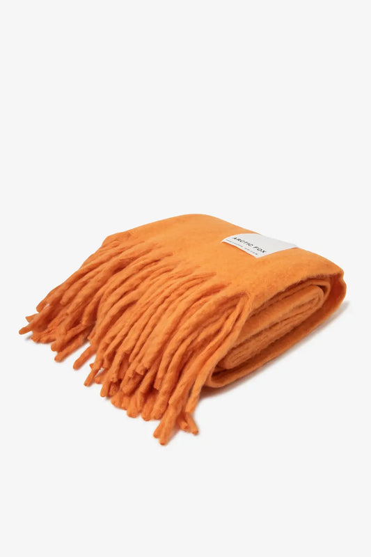 The Reykjavik Throw - 100% Recycled - Apricot