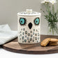 Handmade Owl Storage Jar by Hannah Turner