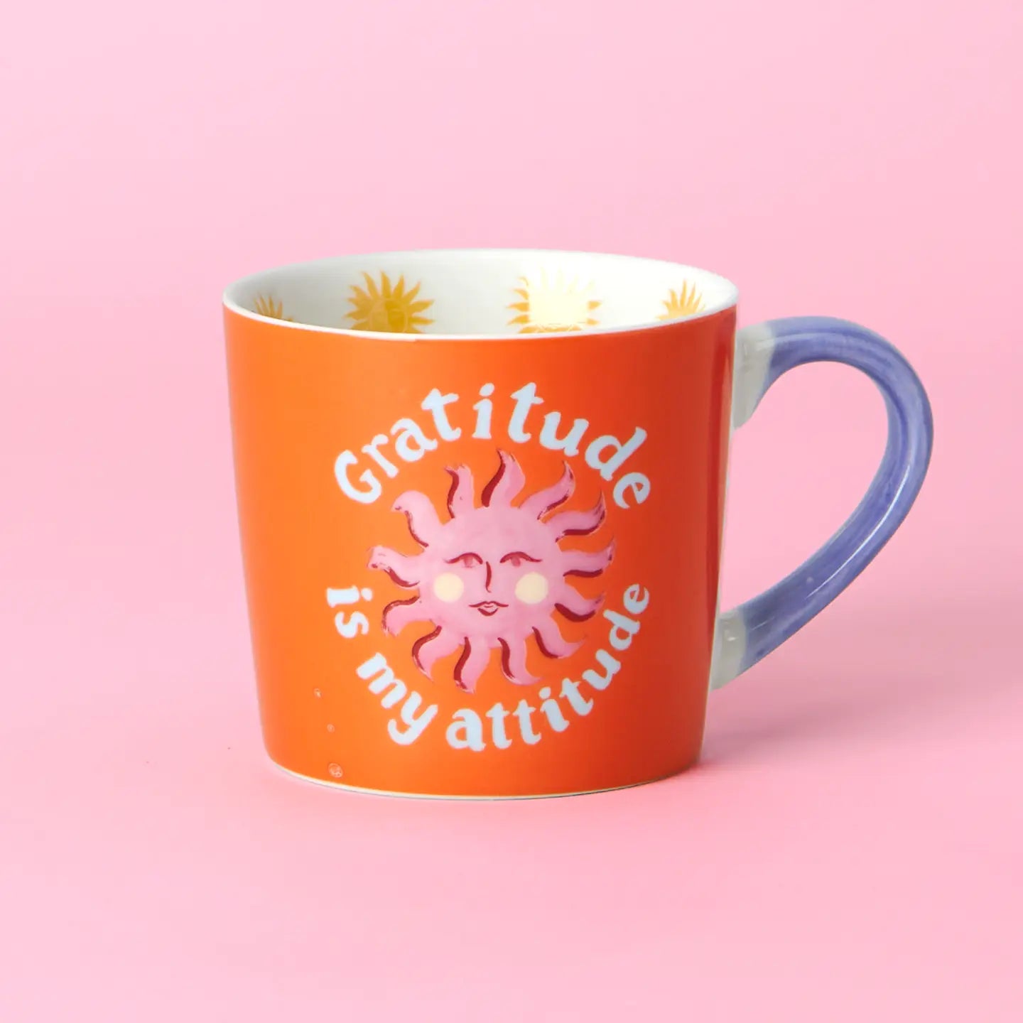 Gratitude Is My Attitude Mug Eleanor Bowmer