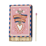 Paddywax A Dopo Boxed Matches "Hearts" - 75 Matches