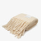 The Reykjavik Throw - 100% Recycled - Cream -