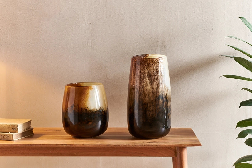 Ariyah Multi Tone Glass Vase - Large