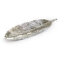 Antique Silver Feather Storage Bowl