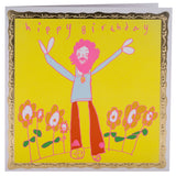 Hippy Birthday, Greetings Card