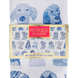 Arthouse Tea Towel - Blue Dogs