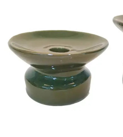 Padre Khaki Matching Candle Holder Small