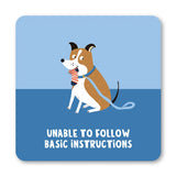 Basic Instructions Dog Coaster