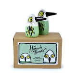 Bird Salt and Pepper Shakers  by Hannah Turner