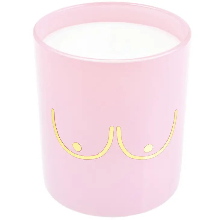 Boobie Candle - Pastel Pink