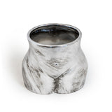 Booty Vase - Silver - Medium