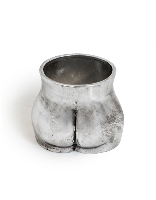 Booty Vase - Silver - Medium