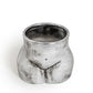 Booty Vase - Silver - Small