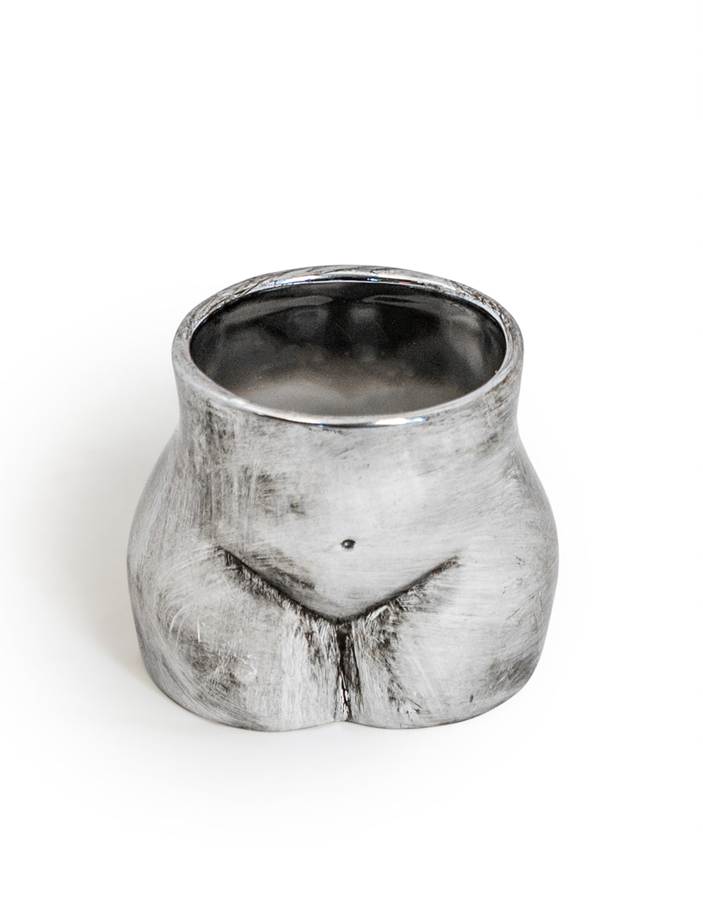 Booty Vase - Silver - Small