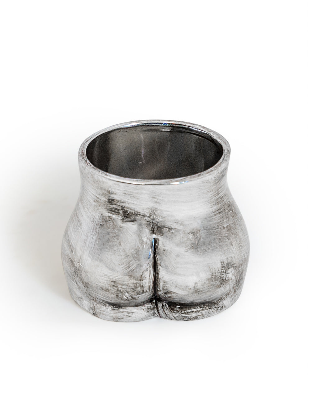 Booty Vase - Silver - Small