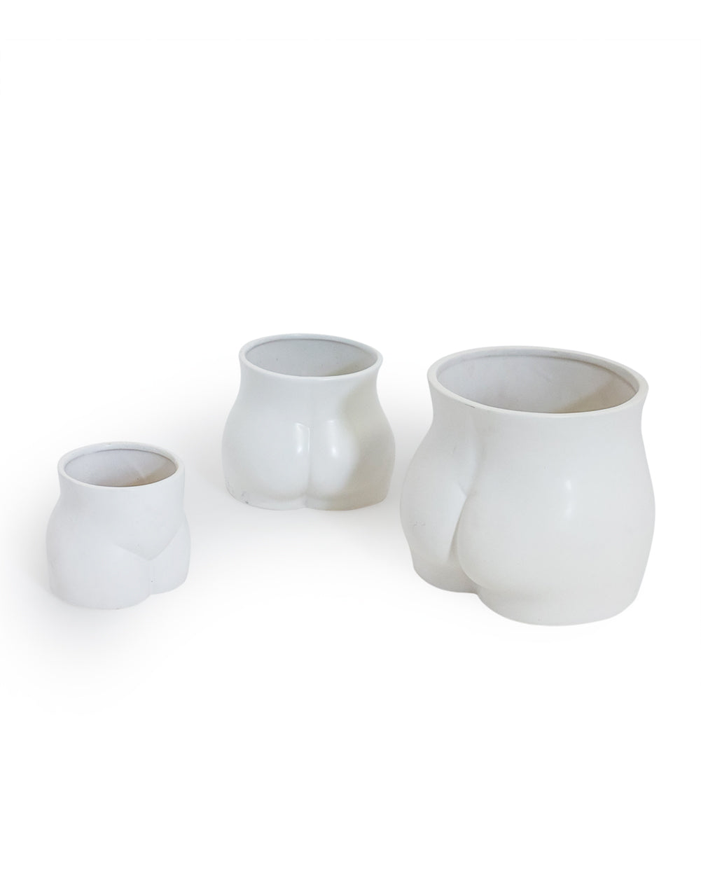 Booty Vase - White - Small