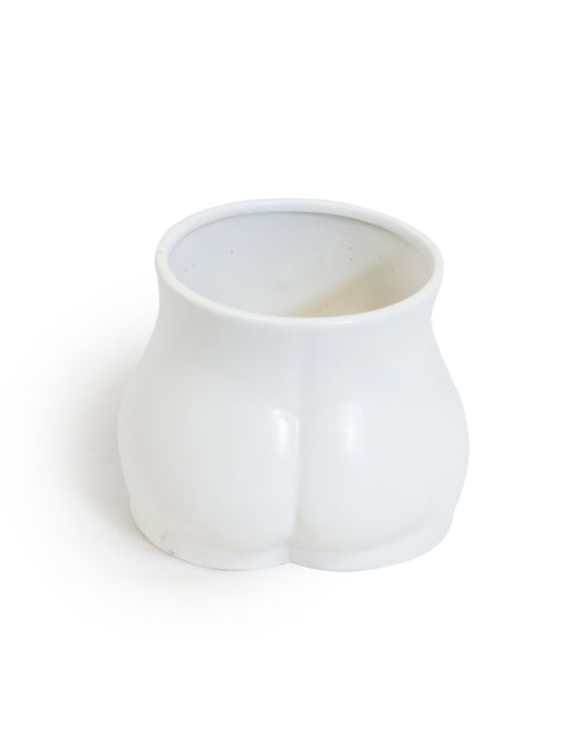 Booty Vase - White - Medium