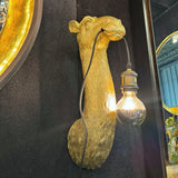 Camel Head Wall Lamp