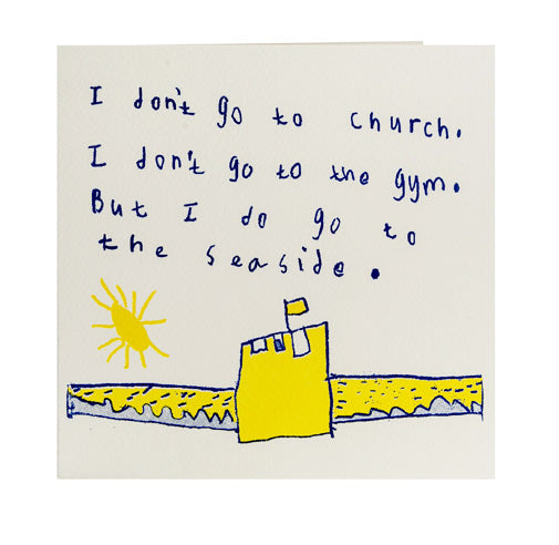 I Don’t Go To Church Card