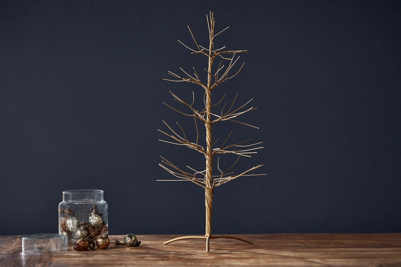 Charida Wire Tree - Brass - Small