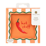 Chilli Paper Napkins - 20 Pack