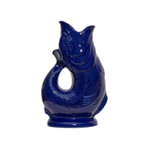 Cobalt Blue Original Gluggle Jug Pitcher Vase XL (27,5cm high, 1,2 L)