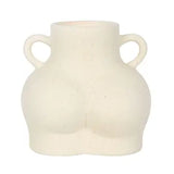 Cream Speckle Bum Oil Burner and Wax Warmer