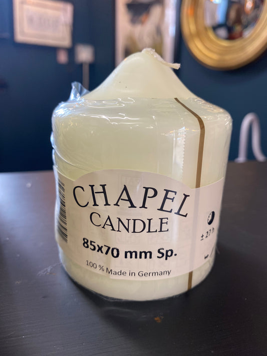 CHAPEL CANDLE 85MM X 70 MM