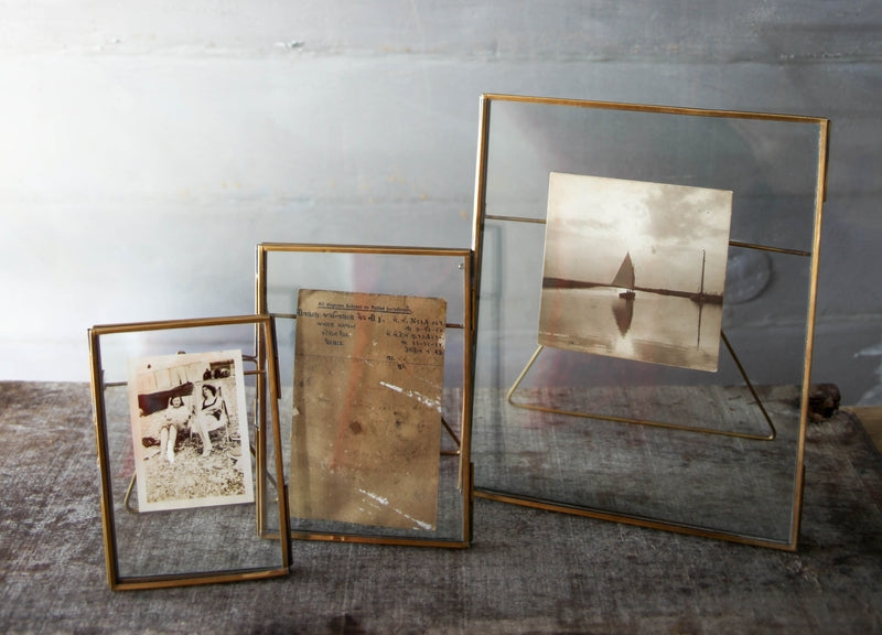 Danta Antique Brass Frame - 4x6