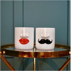 Mr  and Mrs Ceramic Pots