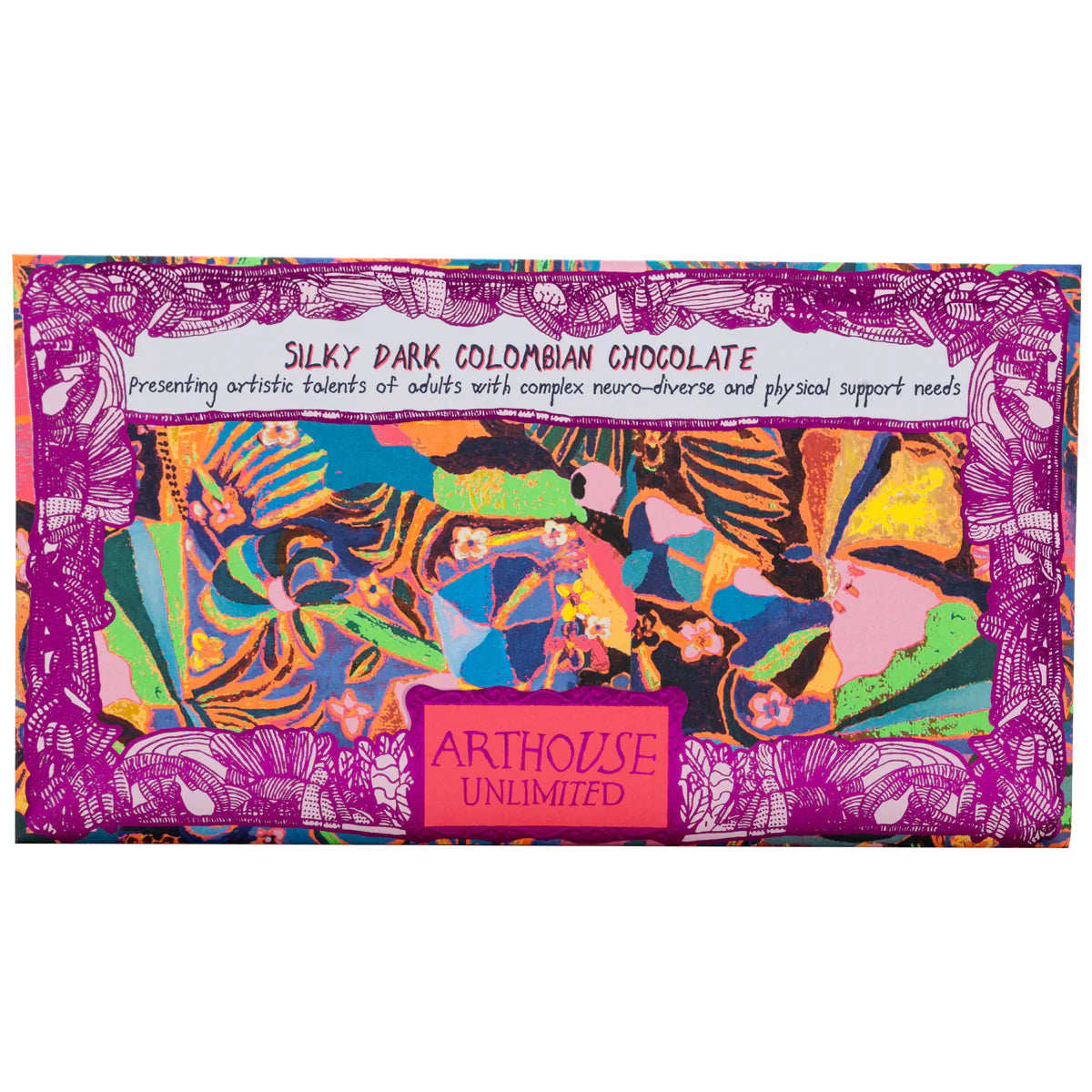 Psychodelia, Silky Dark Colombian Chocolate Bar