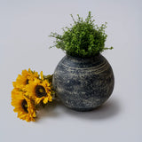 Distressed Textured Ceramic Vase