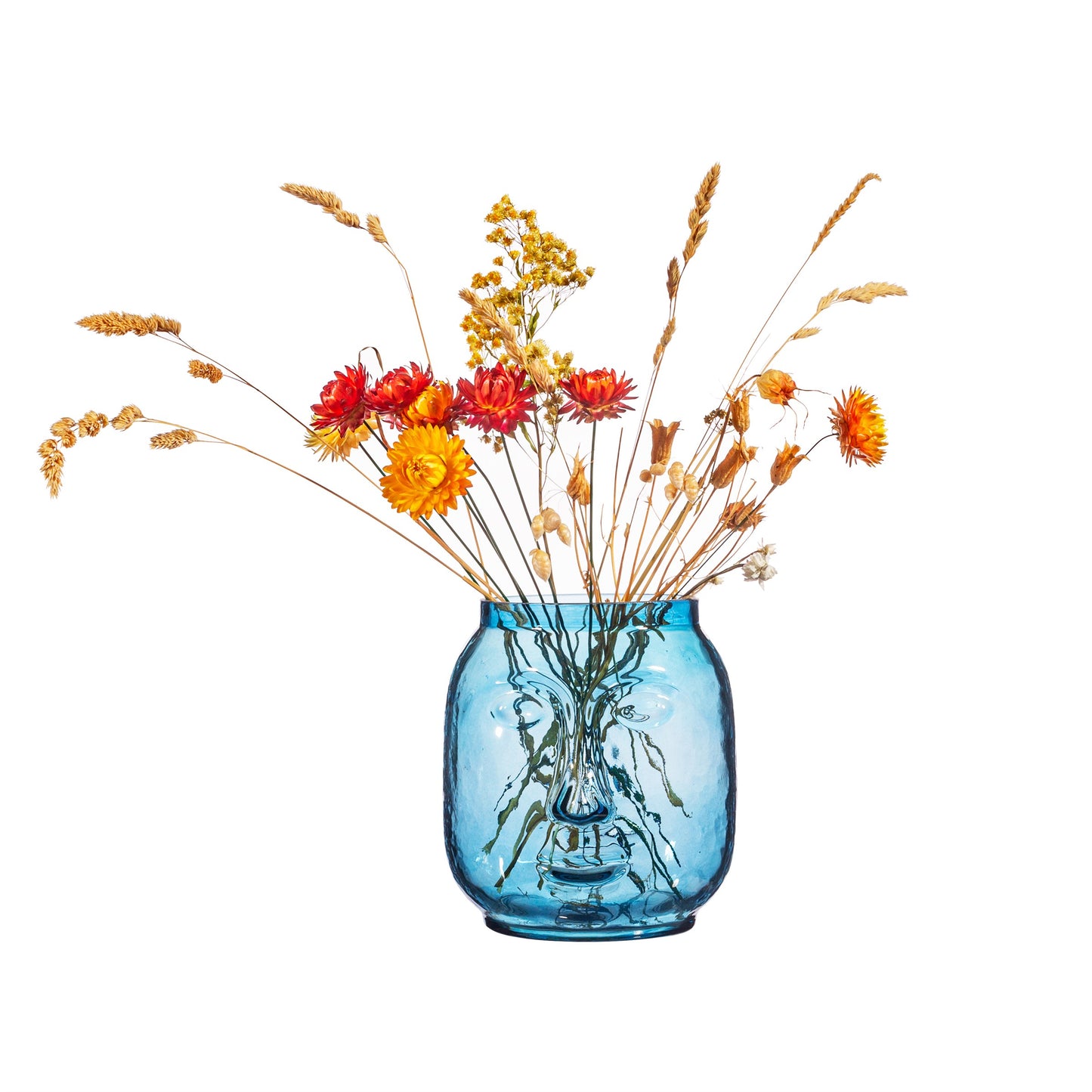 Face Vase - Blue