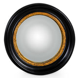 Ebony Medium Convex Mirror