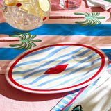 Electric Coast Lips Serve Platter-  Eleanor Bowmer