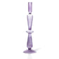 Evie Taper Candleholder - Lilac