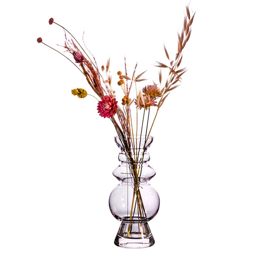 Selina Glass Vase - Clear