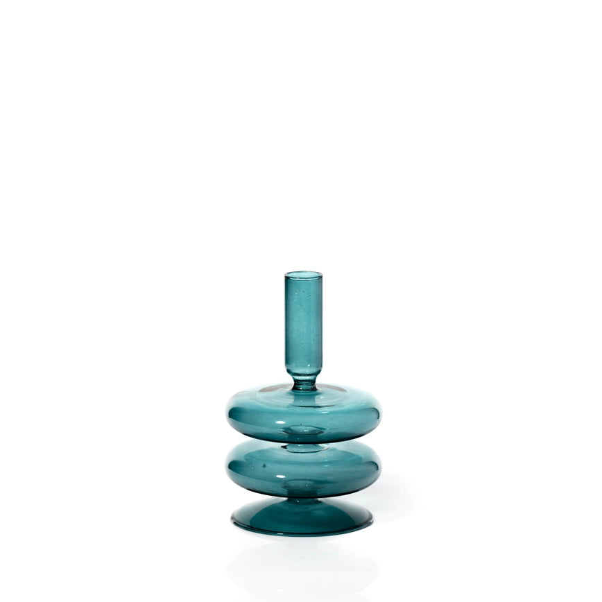 Taper Candleholder - Ocean Teal