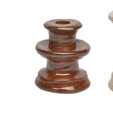 Earthenware Pottery Candle Holder Small 6cm