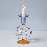 Pufferfish Glass Candle Holder