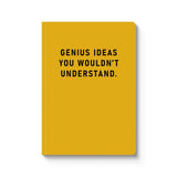 This Notebook Contains Genius Ideas Paperback Notebook (A5