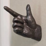 Pointed Finger Coat Hook
