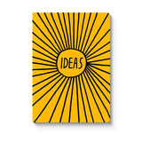Radiating Ideas Paperback Notebook (A5)