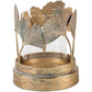 Gingko Leaf Hurricane Lamp