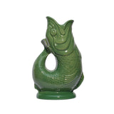 Green Original Gluggle Jug Pitcher Vase XL (27,5cm high, 1,2 L)